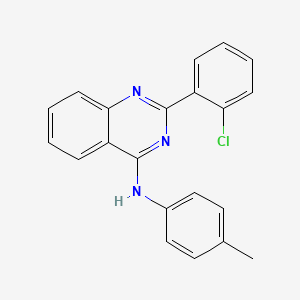 2-(2-chlorophenyl)-N-(4-methylphenyl)quinazolin-4-amine