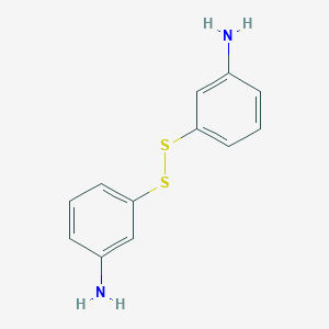 molecular formula C12H12N2S2 B112600 Bis(3-aminophenyl)-disulfide CAS No. 40897-41-4
