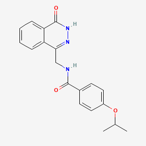 4-isopropoxy-N-((4-oxo-3,4-dihydrophthalazin-1-yl)methyl)benzamide