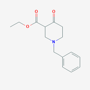 molecular formula C15H19NO3 B112605 1-苄基-4-氧代哌啶-3-羧酸乙酯 CAS No. 41276-30-6