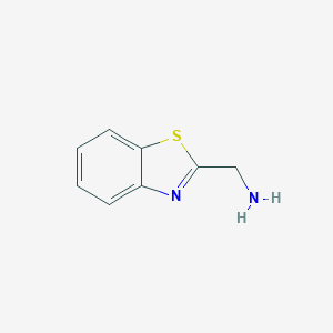 molecular formula C8H8N2S B112611 1,3-Benzothiazol-2-ylmethylamine CAS No. 42182-65-0