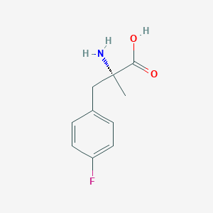 molecular formula C10H12FNO2 B112613 (R)-2-Amino-3-(4-fluorophenyl)-2-methylpropanoic acid CAS No. 422568-68-1
