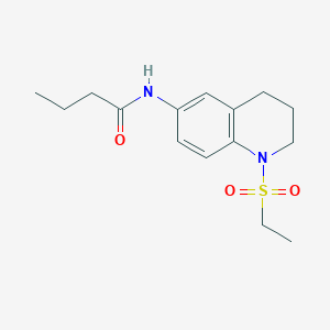 N-[1-(Ethanesulfonyl)-1,2,3,4-tetrahydroquinolin-6-YL]butanamide