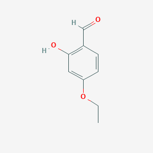 molecular formula C9H10O3 B112624 4-乙氧基-2-羟基苯甲醛 CAS No. 43057-77-8