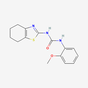 1-(2-Methoxyphenyl)-3-(4,5,6,7-tetrahydrobenzo[d]thiazol-2-yl)urea