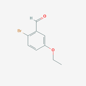 molecular formula C9H9BrO2 B112627 2-溴-5-乙氧基苯甲醛 CAS No. 43192-32-1