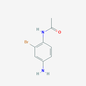 B112632 N-(4-amino-2-bromophenyl)acetamide CAS No. 436090-22-1