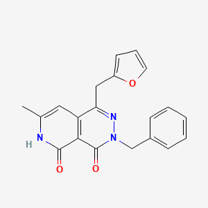 3-benzyl-1-(furan-2-ylmethyl)-7-methylpyrido[3,4-d]pyridazine-4,5(3H,6H)-dione