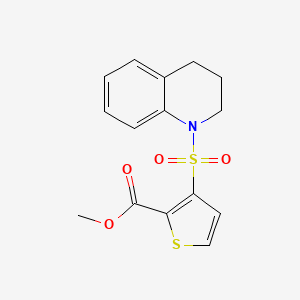 methyl 3-(3,4-dihydroquinolin-1(2H)-ylsulfonyl)thiophene-2-carboxylate