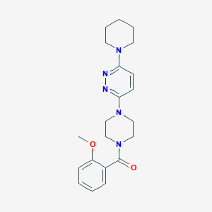 3-[4-(2-Methoxybenzoyl)piperazin-1-YL]-6-(piperidin-1-YL)pyridazine