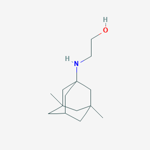 2-[(3,5-Dimethyl-1-adamantyl)amino]ethanol