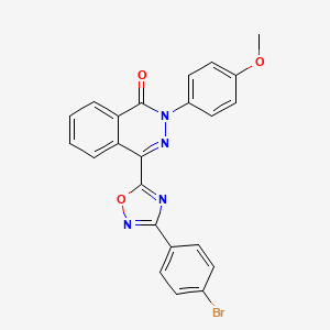 4-[3-(4-bromophenyl)-1,2,4-oxadiazol-5-yl]-2-(4-methoxyphenyl)phthalazin-1(2H)-one