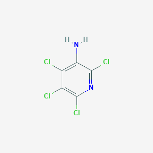 molecular formula C5H2Cl4N2 B112642 3-Amino-2,4,5,6-tetrachloropyridine CAS No. 447433-84-3