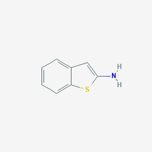 B112646 Benzo[b]thiophen-2-amine CAS No. 4521-30-6