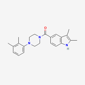 (2,3-dimethyl-1H-indol-5-yl)-[4-(2,3-dimethylphenyl)piperazin-1-yl]methanone