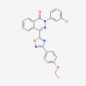 2-(3-bromophenyl)-4-[3-(4-ethoxyphenyl)-1,2,4-oxadiazol-5-yl]phthalazin-1(2H)-one