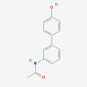 molecular formula C14H13NO2 B112650 4-(3-乙酰氨基苯基)苯酚 CAS No. 462660-26-0