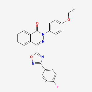 2-(4-ethoxyphenyl)-4-[3-(4-fluorophenyl)-1,2,4-oxadiazol-5-yl]phthalazin-1(2H)-one