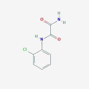 molecular formula C8H7ClN2O2 B11265607 N-(2-chlorophenyl)ethanediamide 