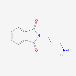 molecular formula C11H12N2O2 B112662 2-(3-氨基丙基)异吲哚啉-1,3-二酮 CAS No. 4773-14-2