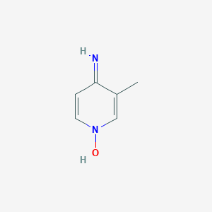 molecular formula C6H8N2O B112672 (4e)-4-亚氨基-3-甲基吡啶-1(4h)-醇 CAS No. 4832-24-0