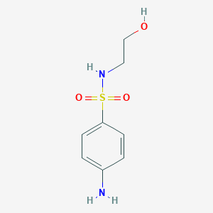 B112673 4-amino-N-(2-hydroxyethyl)benzenesulfonamide CAS No. 4862-94-6
