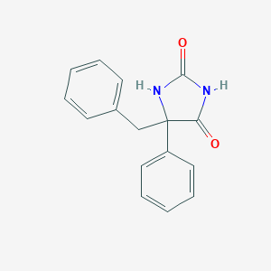 molecular formula C16H14N2O2 B112676 5-苄基-5-苯基咪唑烷-2,4-二酮 CAS No. 4927-43-9