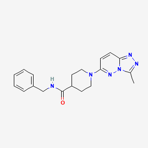 N-benzyl-1-(3-methyl[1,2,4]triazolo[4,3-b]pyridazin-6-yl)piperidine-4-carboxamide