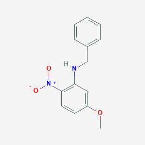 molecular formula C14H14N2O3 B112685 N-苄基-5-甲氧基-2-硝基苯胺 CAS No. 498539-08-5