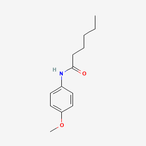 N-(4-methoxyphenyl)hexanamide