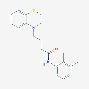 N-(2,3-Dimethylphenyl)-2,3-dihydro-4H-1,4-benzothiazine-4-butanamide