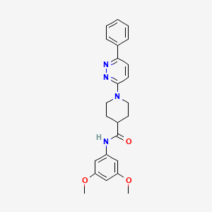 N-(3,5-dimethoxyphenyl)-1-(6-phenylpyridazin-3-yl)piperidine-4-carboxamide