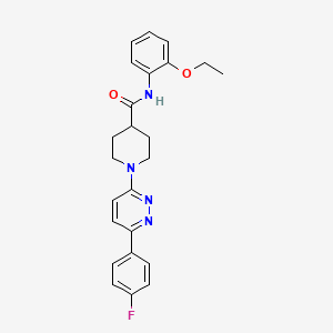 N-(2-ethoxyphenyl)-1-[6-(4-fluorophenyl)pyridazin-3-yl]piperidine-4-carboxamide