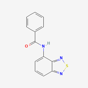 1,2,5-Benzothiadiazol, 4-benzamido-