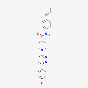 N-(4-ethoxyphenyl)-1-[6-(4-fluorophenyl)pyridazin-3-yl]piperidine-4-carboxamide