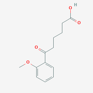 B011274 6-(2-Methoxyphenyl)-6-oxohexanoic acid CAS No. 107151-39-3