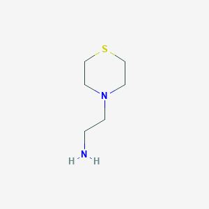 B112743 4-(2-Aminoethyl)thiomorpholine CAS No. 53515-36-9