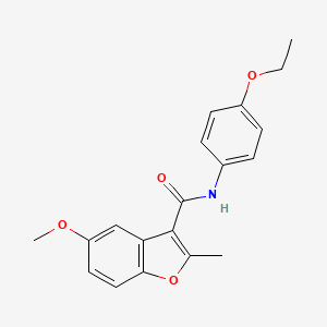 N-(4-ethoxyphenyl)-5-methoxy-2-methyl-1-benzofuran-3-carboxamide