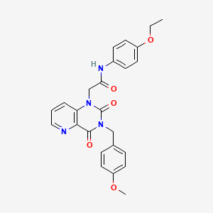 N-(4-ethoxyphenyl)-2-(3-(4-methoxybenzyl)-2,4-dioxo-3,4-dihydropyrido[3,2-d]pyrimidin-1(2H)-yl)acetamide