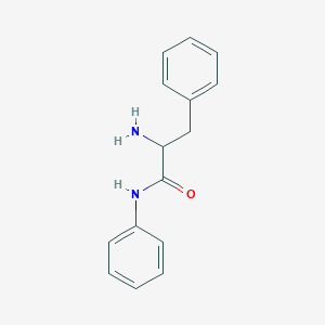 molecular formula C15H16N2O B112753 2-氨基-N,3-二苯基丙酰胺 CAS No. 5426-73-3