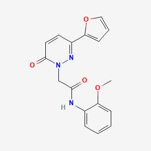 2-[3-(2-furyl)-6-oxopyridazin-1(6H)-yl]-N-(2-methoxyphenyl)acetamide