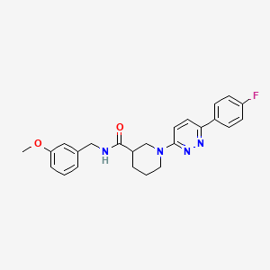 1-(6-(4-fluorophenyl)pyridazin-3-yl)-N-(3-methoxybenzyl)piperidine-3-carboxamide