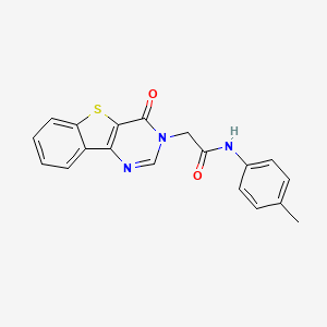 N-(4-methylphenyl)-2-(4-oxo[1]benzothieno[3,2-d]pyrimidin-3(4H)-yl)acetamide