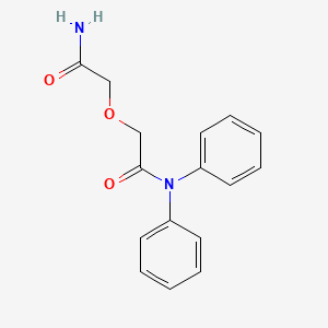 2-(2-amino-2-oxoethoxy)-N,N-diphenylacetamide