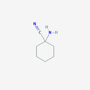 B112763 1-Aminocyclohexanecarbonitrile CAS No. 5496-10-6