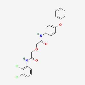 2-{2-[(2,3-dichlorophenyl)amino]-2-oxoethoxy}-N-(4-phenoxyphenyl)acetamide