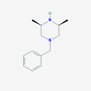 B112764 1-Benzyl-cis-3,5-dimethylpiperazine CAS No. 55115-99-6