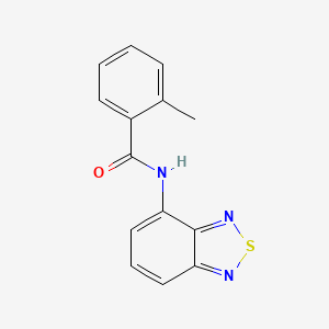 N-(2,1,3-benzothiadiazol-4-yl)-2-methylbenzamide