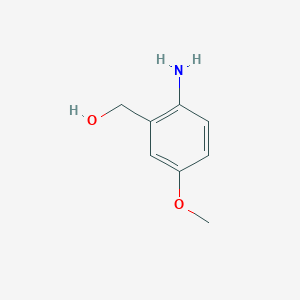 B112770 (2-Amino-5-methoxyphenyl)methanol CAS No. 55414-72-7
