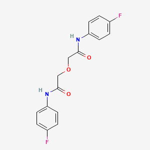 2,2'-oxybis[N-(4-fluorophenyl)acetamide]